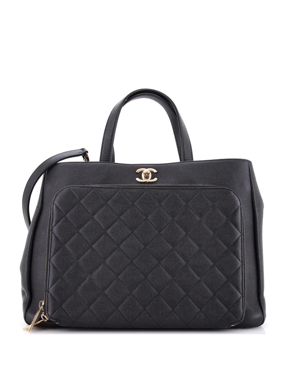 Chanel Business Affinity Tote Quilted #371035C43B